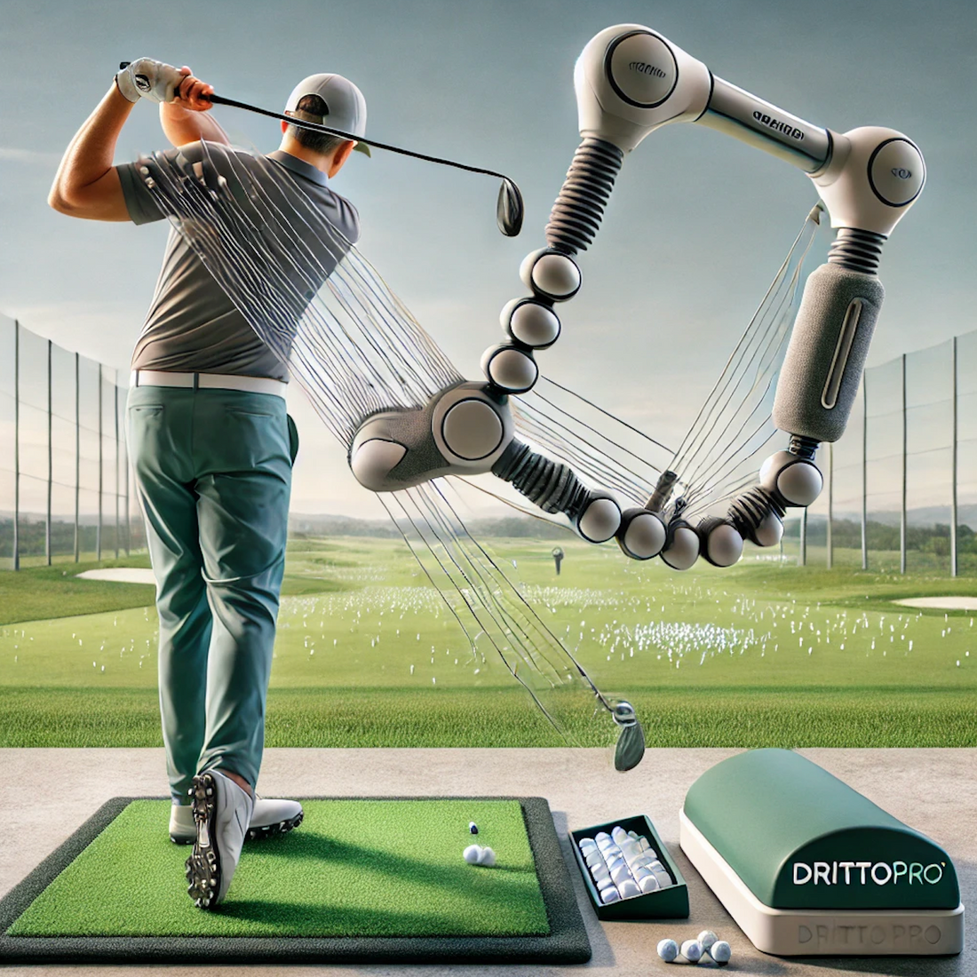 Improve Your Golf Swing with the DrittoPro Golf Aid – Lightweight, Simple, and Effective